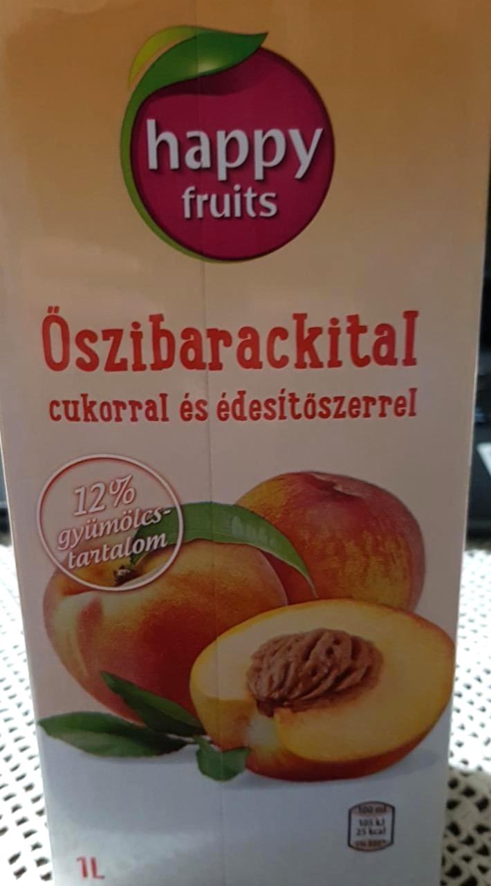 Képek - Őszibarackital 12% Happy Fruits