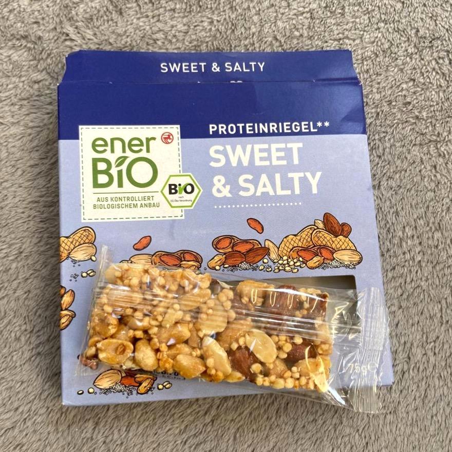 Képek - Proteinriegel Sweet & salty enerBio