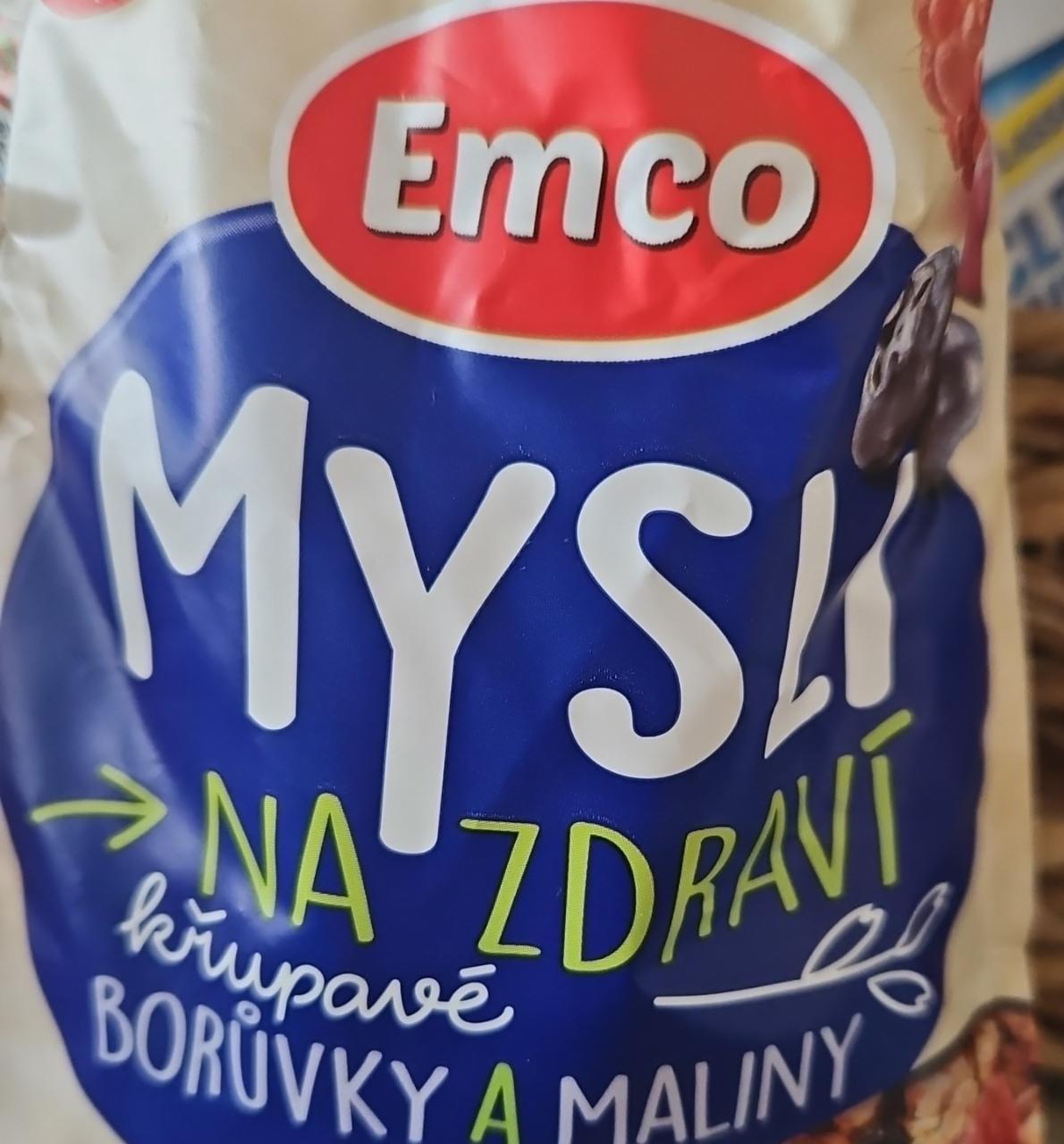 Képek - Mysli na zdraví křupavé borůvky a maliny Emco