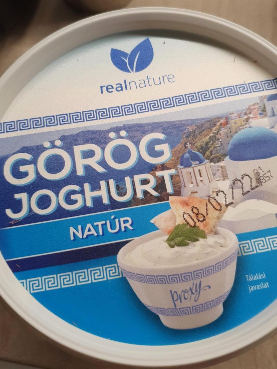Képek - Görög joghurt Natúr Real nature