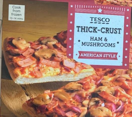 Képek - American Style Thick-Crust Ham & Mushroom pizza Tesco
