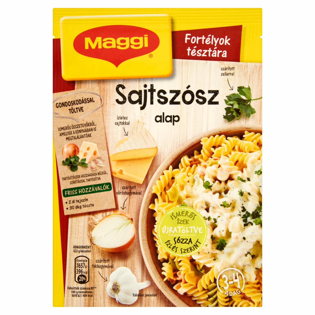 Képek - Maggi Fortélyok Sajtszósz alap 35 g