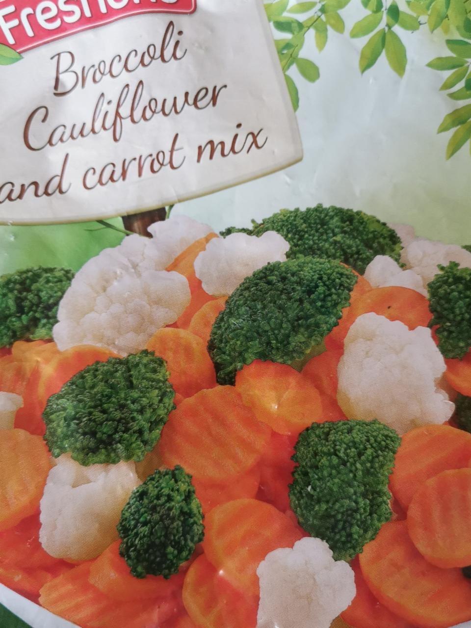 Képek - Broccoli Cauliflower and carrot mix Freshona