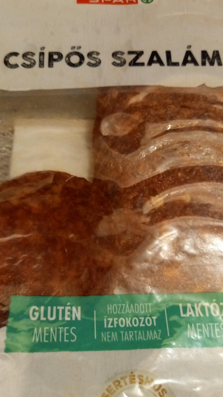 Képek - Csípős szalámi Spar