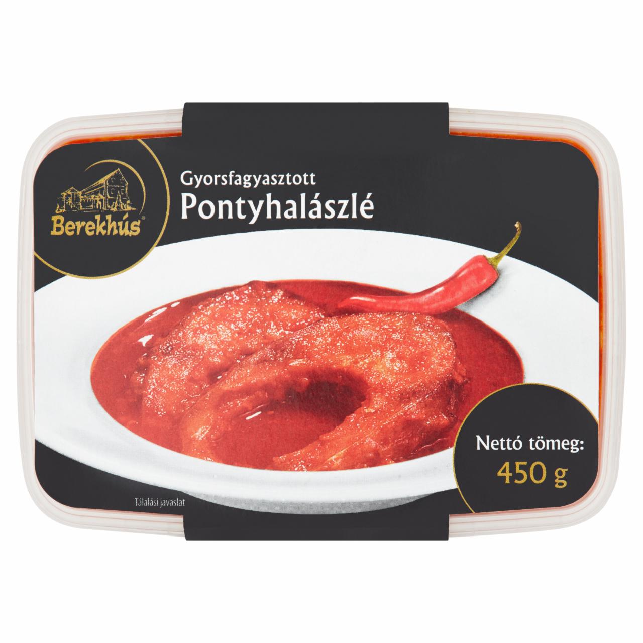 Képek - Berekhús gyorsfagyasztott pontyhalászlé 450 g