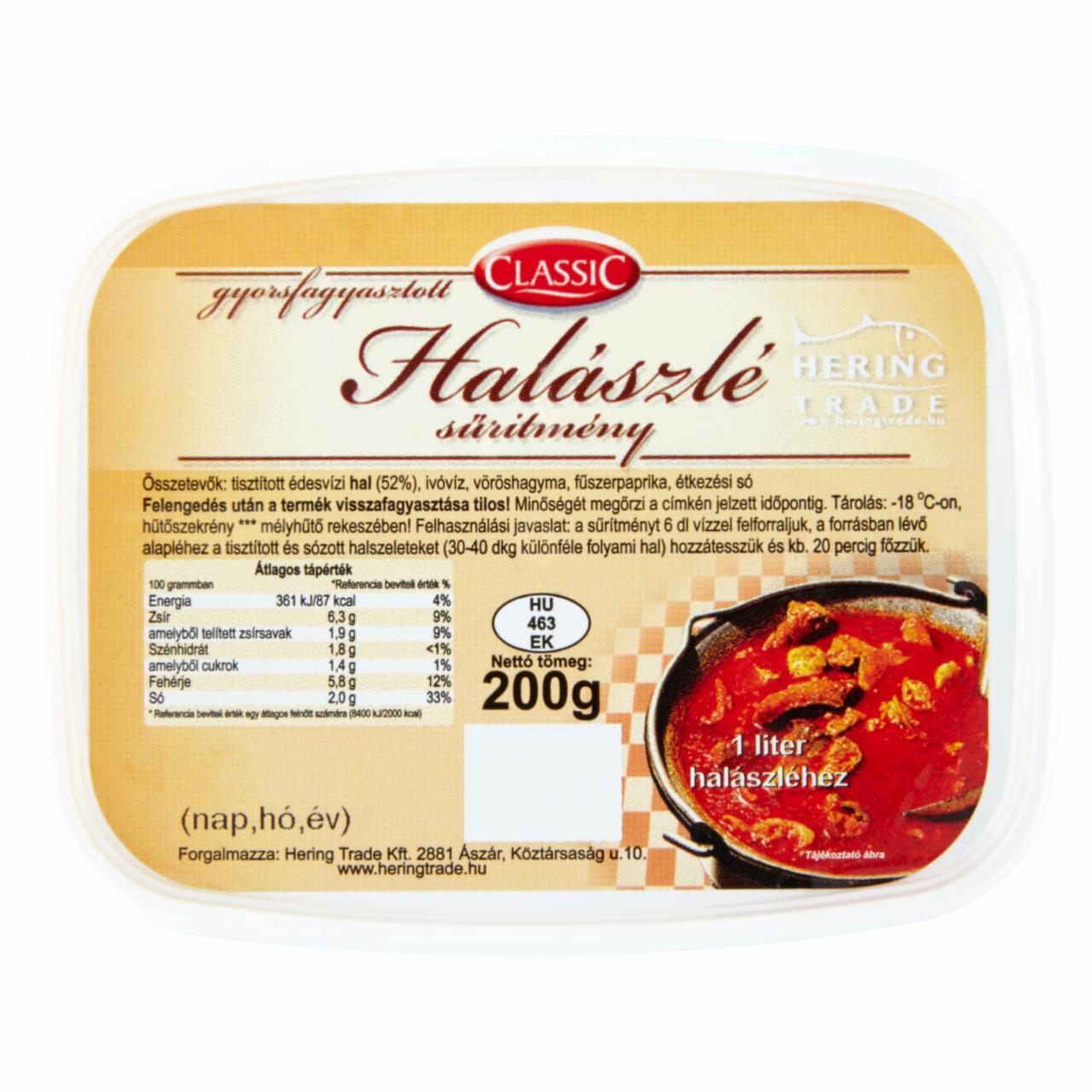 Képek - Classic gyorsfagyasztott halászlé sűrítmény 200 g