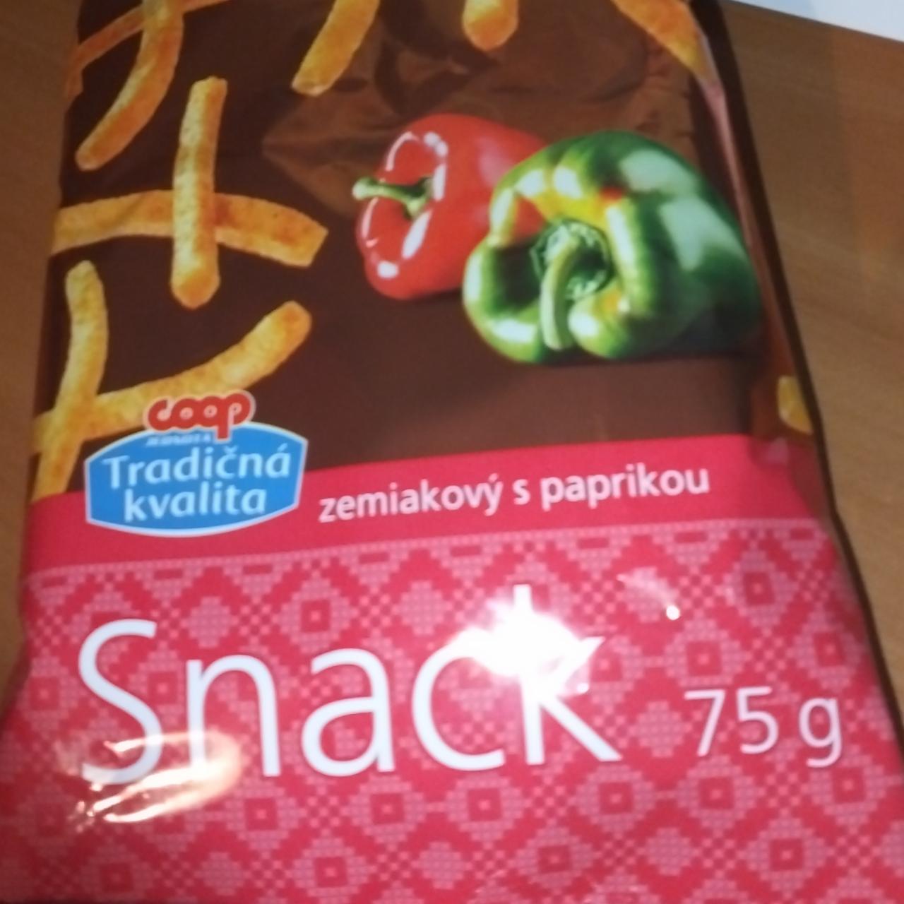 Képek - Snack zemiakový s paprikou Coop