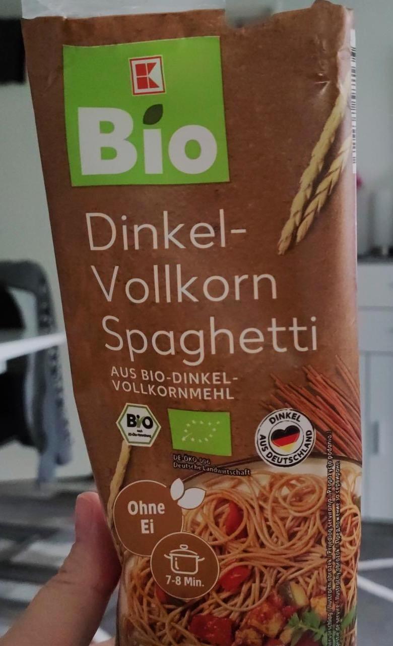 Képek - Dinkel Vollkorn Spaghetti Kaufland Bio