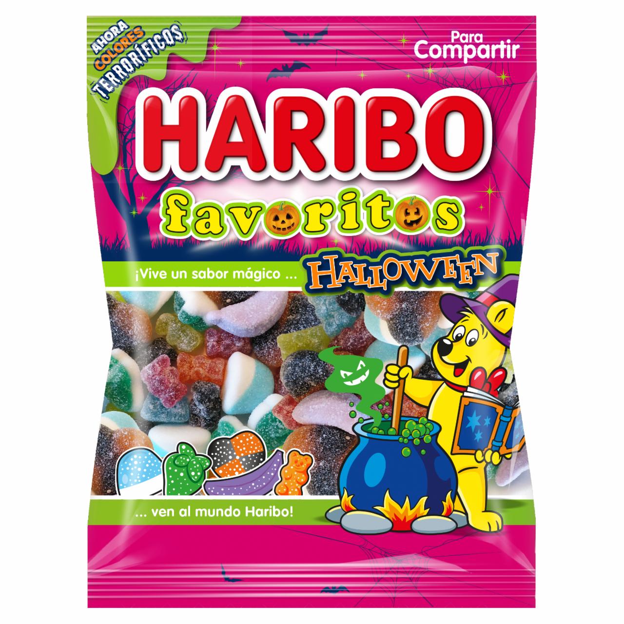 Képek - Haribo Favoritos Halloween gyümölcsízű gumicukorka 150 g