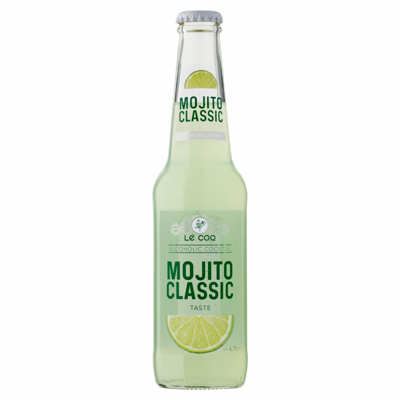 Képek - Le Coq Mojito Classic citrom-menta-rum ízű szénsavas alkoholos ital 4,7% 0,33 l