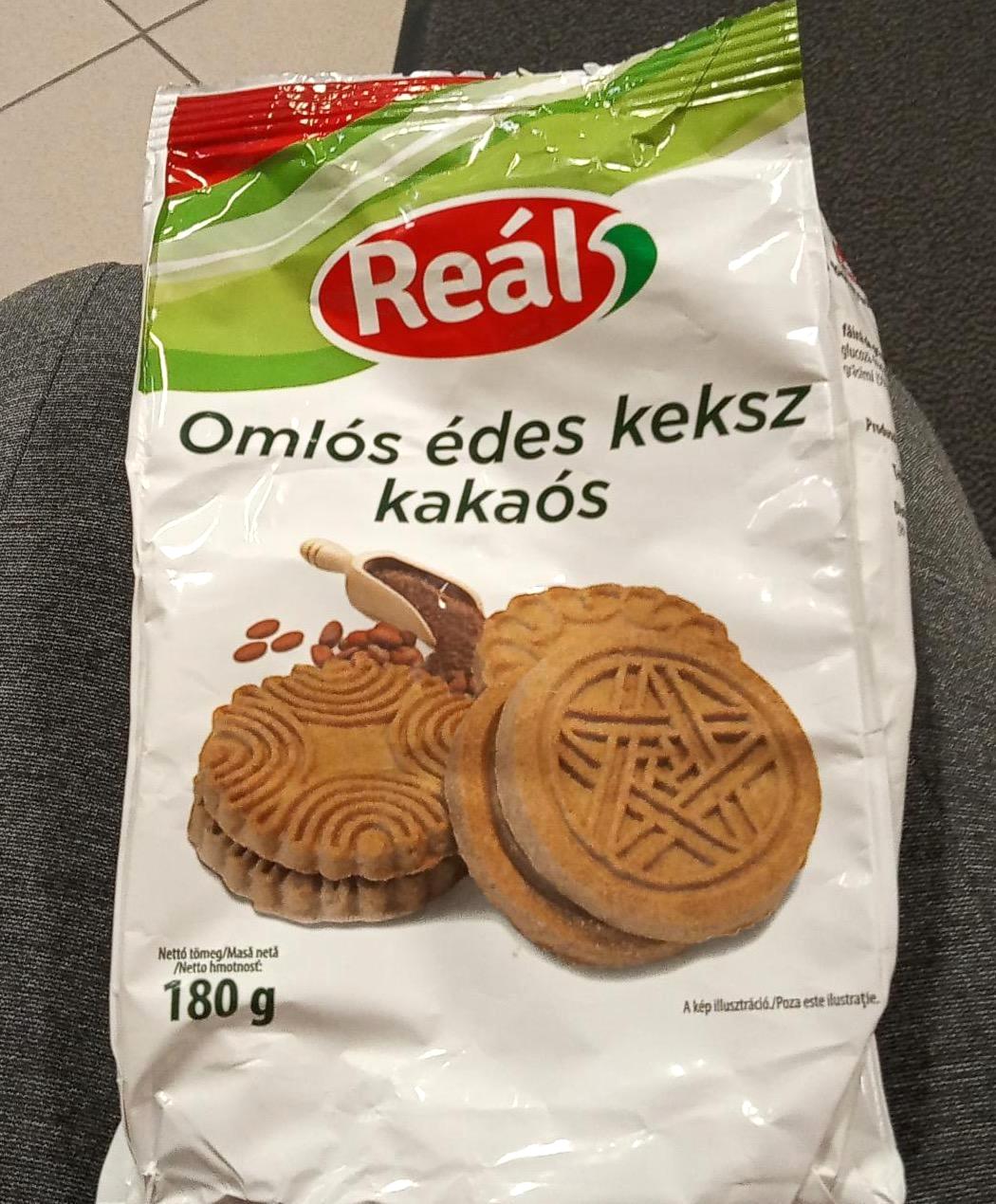 Képek - Omlós édes keksz kakaós Reál