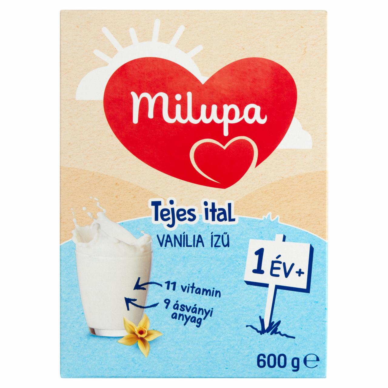 Képek - Milupa vaníliaízű tejes ital 12 hó+ 600 g