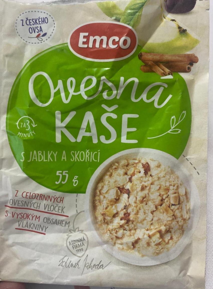 Képek - Ovesná kaše s jablky a skořicí Emco