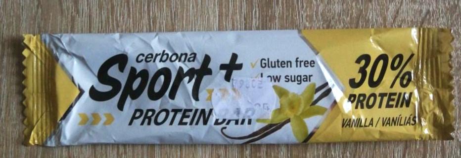 Képek - Sport+ protein bar vanilliás Cerbona