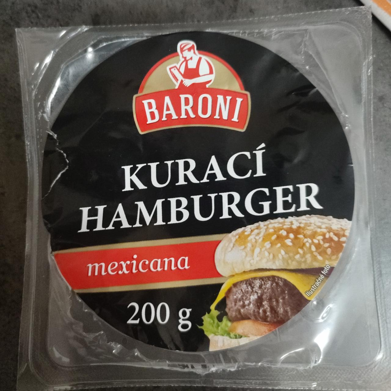 Képek - Hamburgerpogácsa mexikói fűszerezésű Baroni