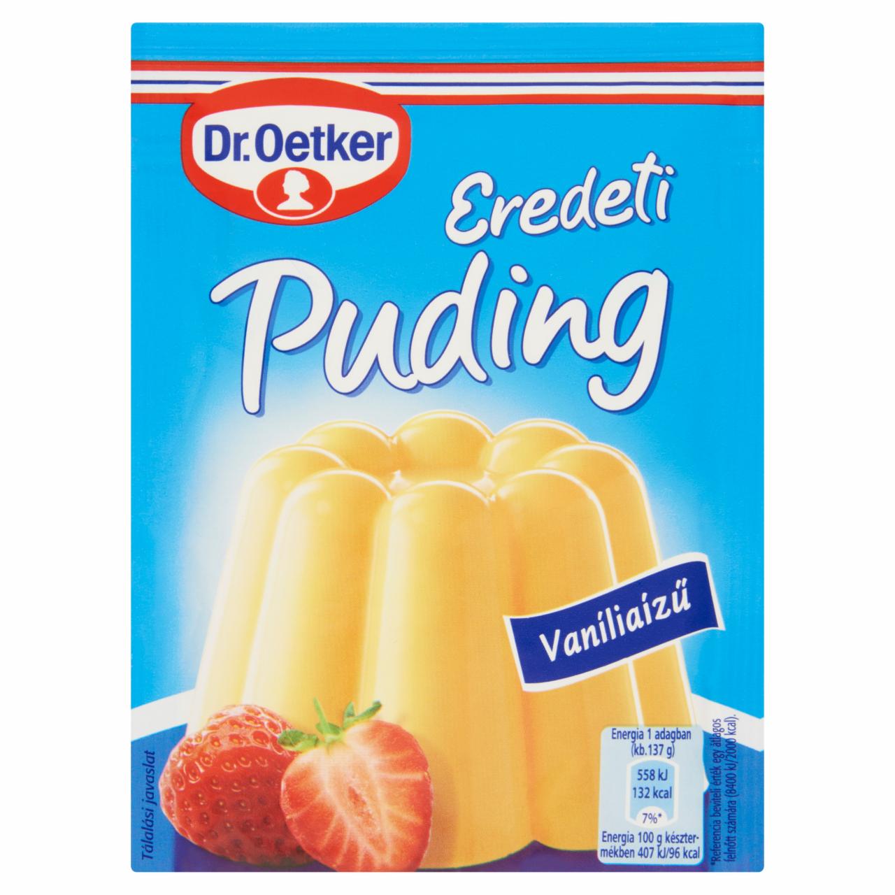 Képek - Dr. Oetker Eredeti Puding vaníliaízű pudingpor 40 g