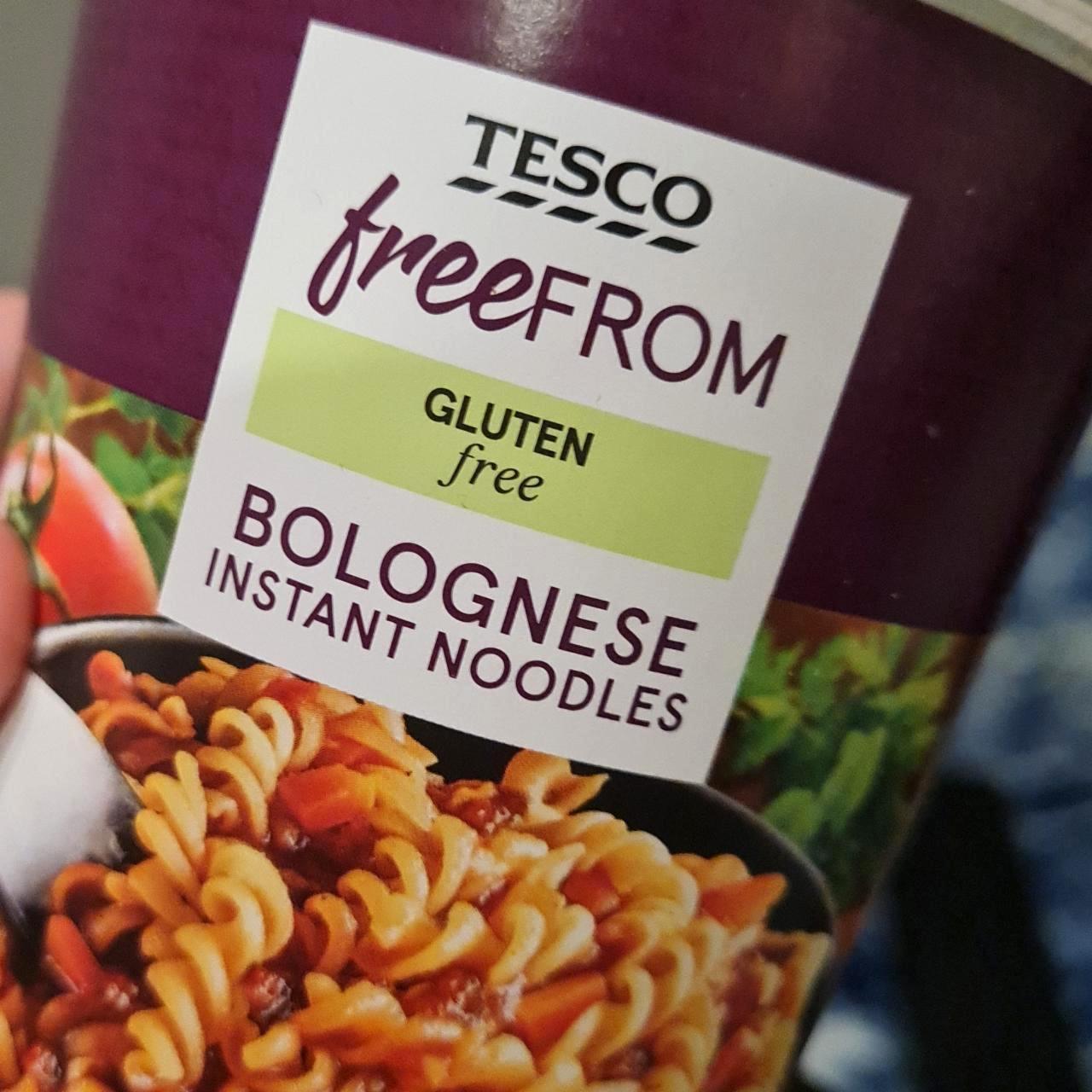 Képek - Bolognese instant noodles gluten free Tesco FreeFrom