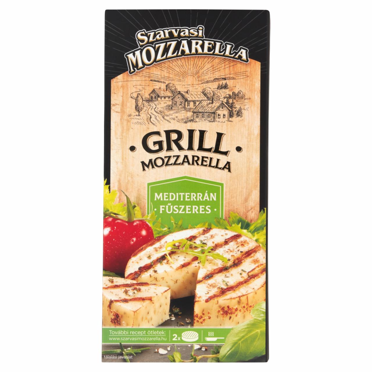 Képek - Szarvasi Mozzarella mediterrán fűszeres grill mozzarella 2 x 75 g (150 g)