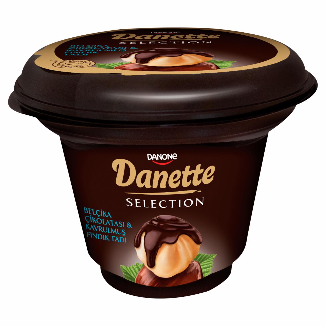 Képek - Danone Danette Selection mogyoró ízesítésű csokoládéízű puding 165 g