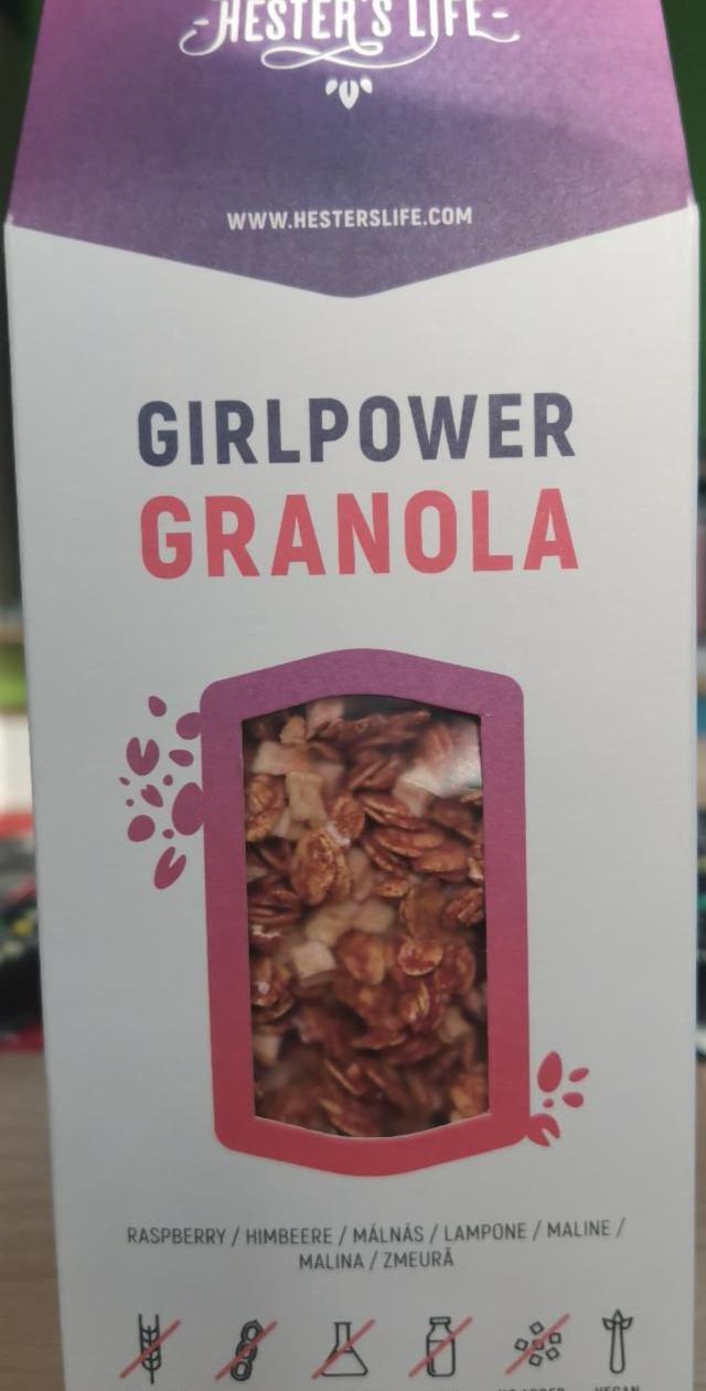 Képek - Hester's Life Girlpower málnás granola 320 g
