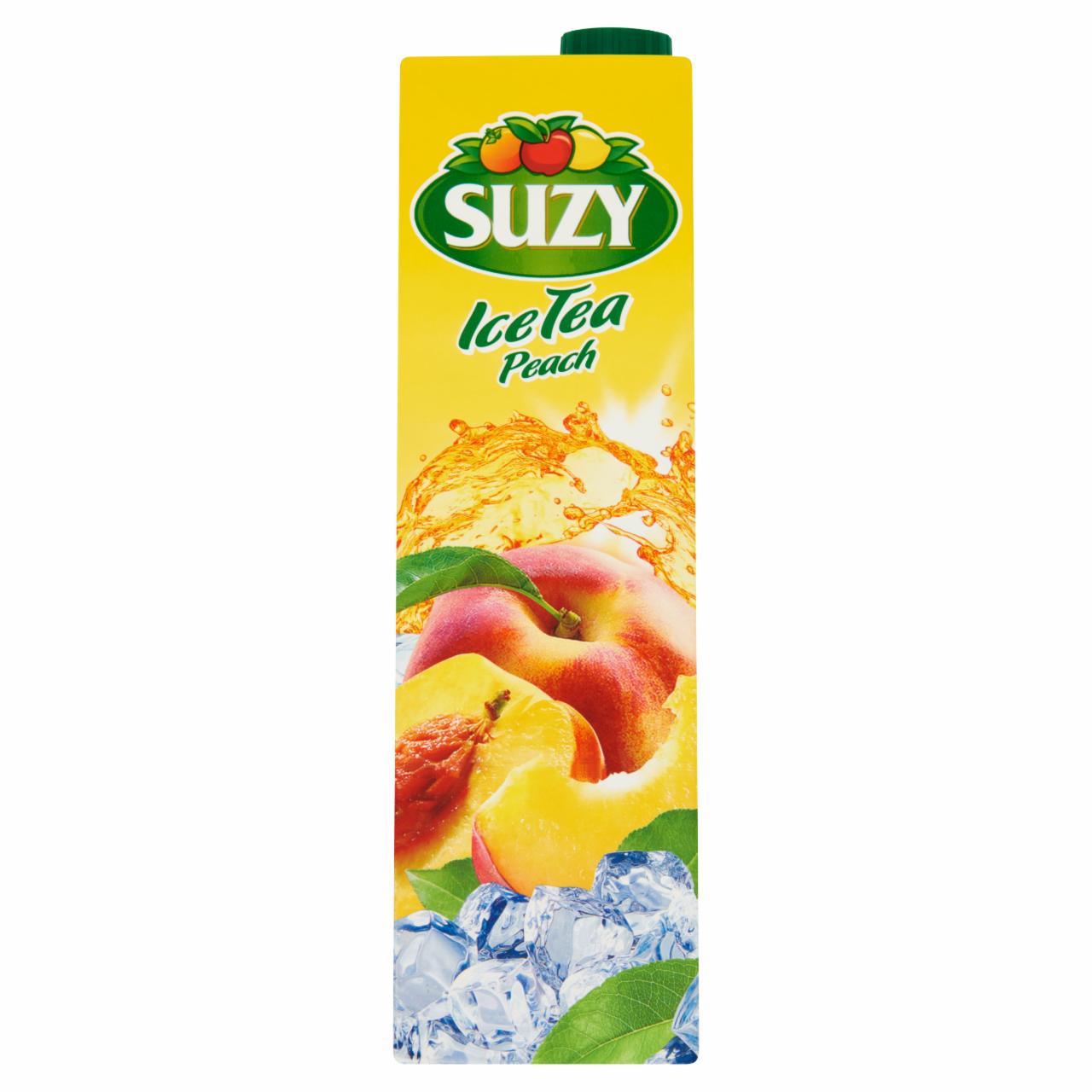 Képek - Suzy Ice Tea őszibarackos üdítőital fekete tea kivonattal, cukorral és édesítőszerekkel 1 l