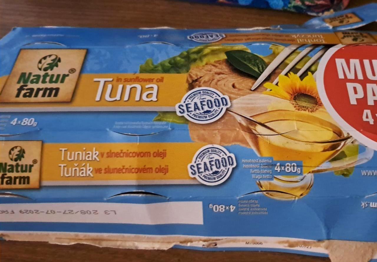 Képek - Tuna in sunflower oil Natur farm