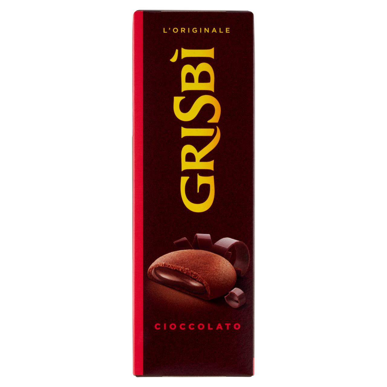 Képek - Grisbi keksz csokoládé krémes töltelékkel 135 g