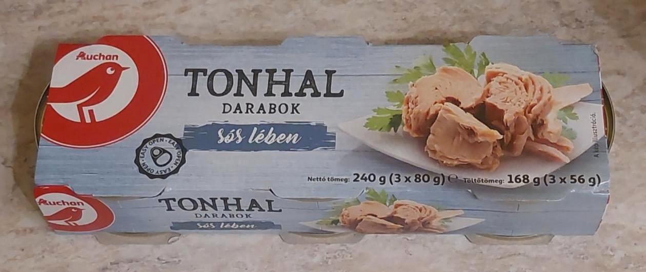 Képek - Tonhal darabok sós lében Auchan