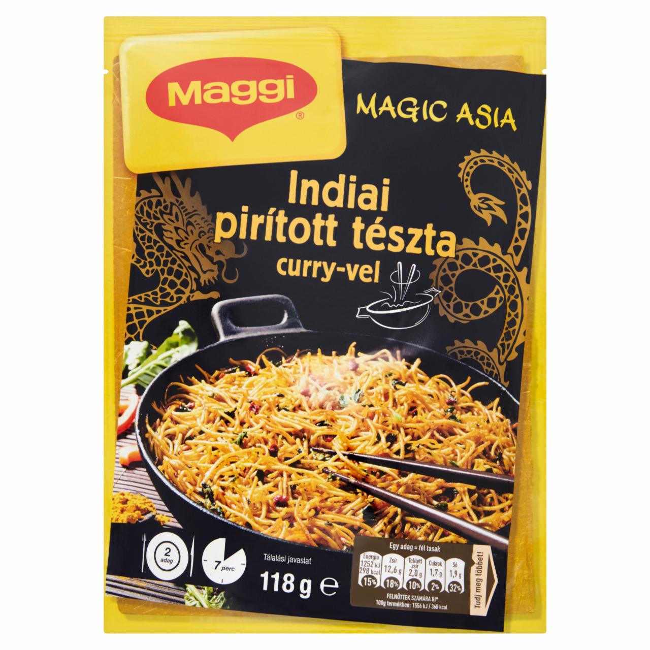 Képek - Maggi Magic Asia Indiai pirított tészta curry-vel 118 g