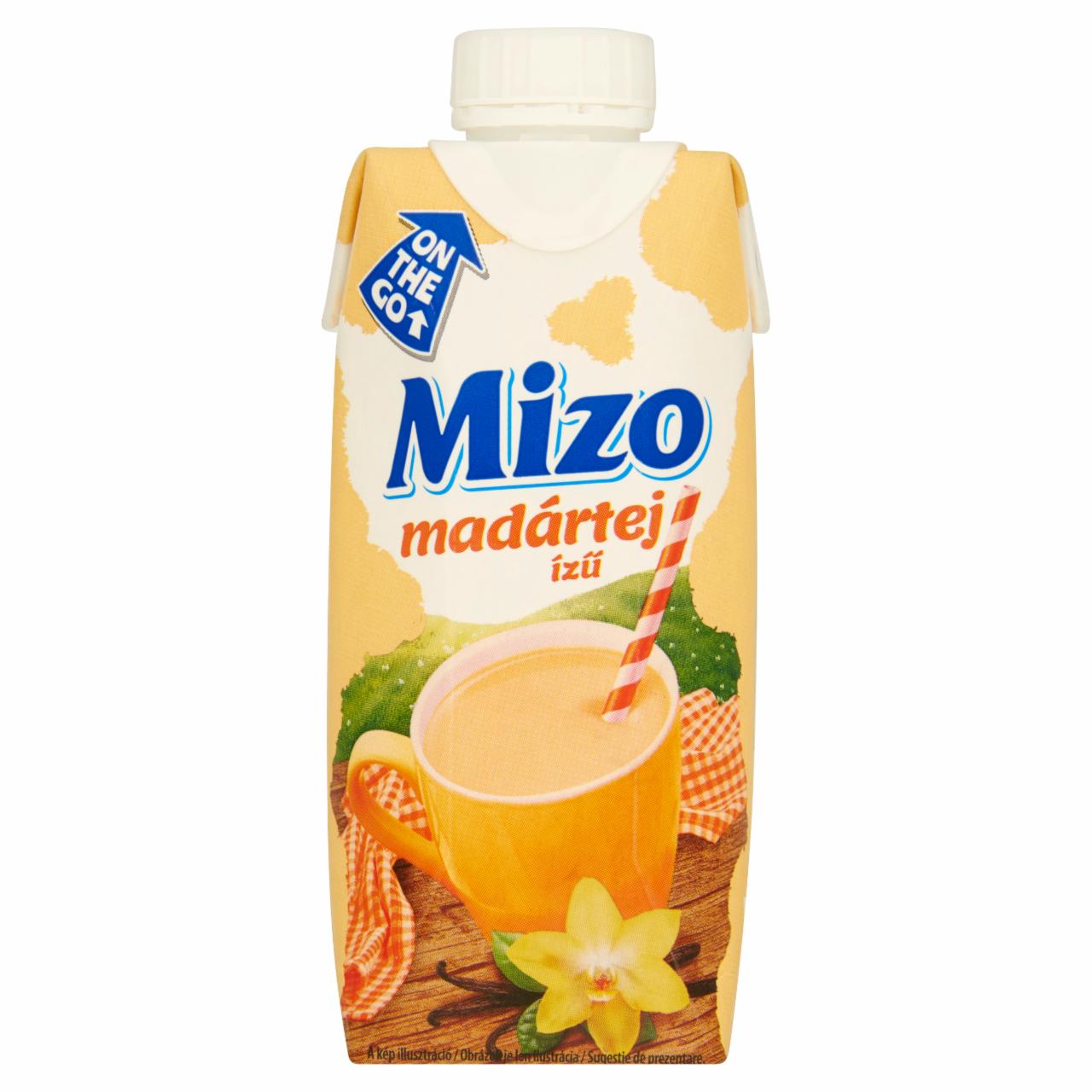 Képek - Mizo UHT félzsíros madártej ízű tejkészítmény 2,8% 330 ml