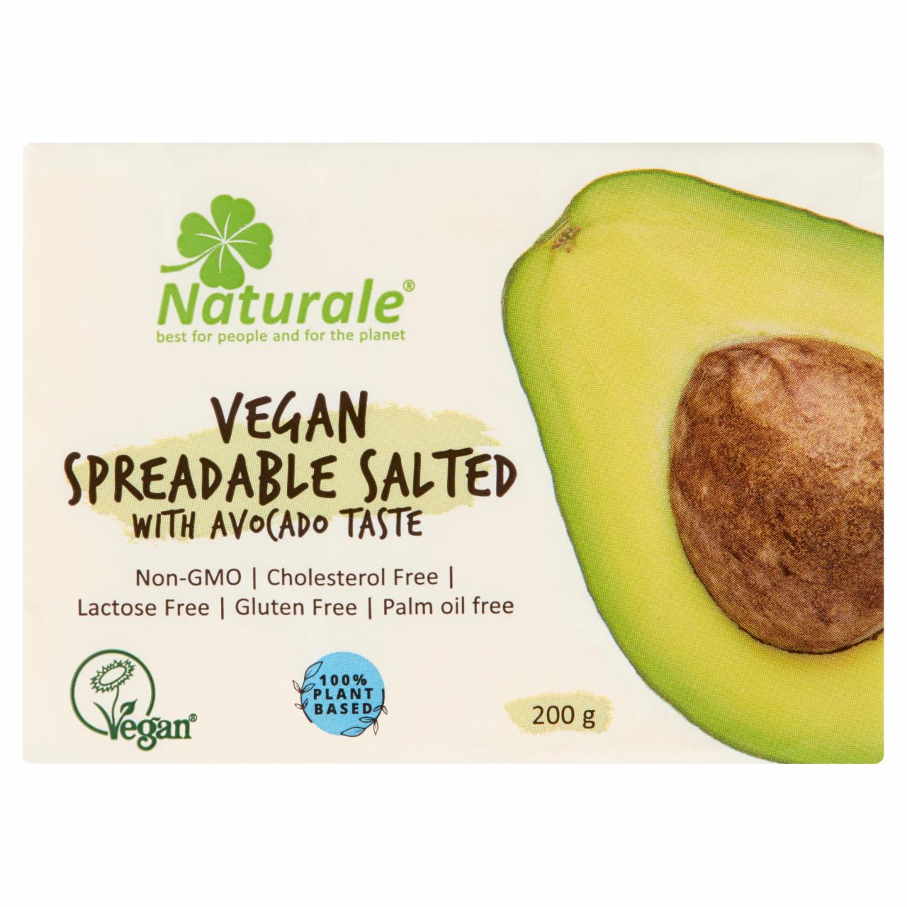 Képek - Naturale vegán avokádó ízű kókusz olaj alapú kenhető növényi készítmény 200 g
