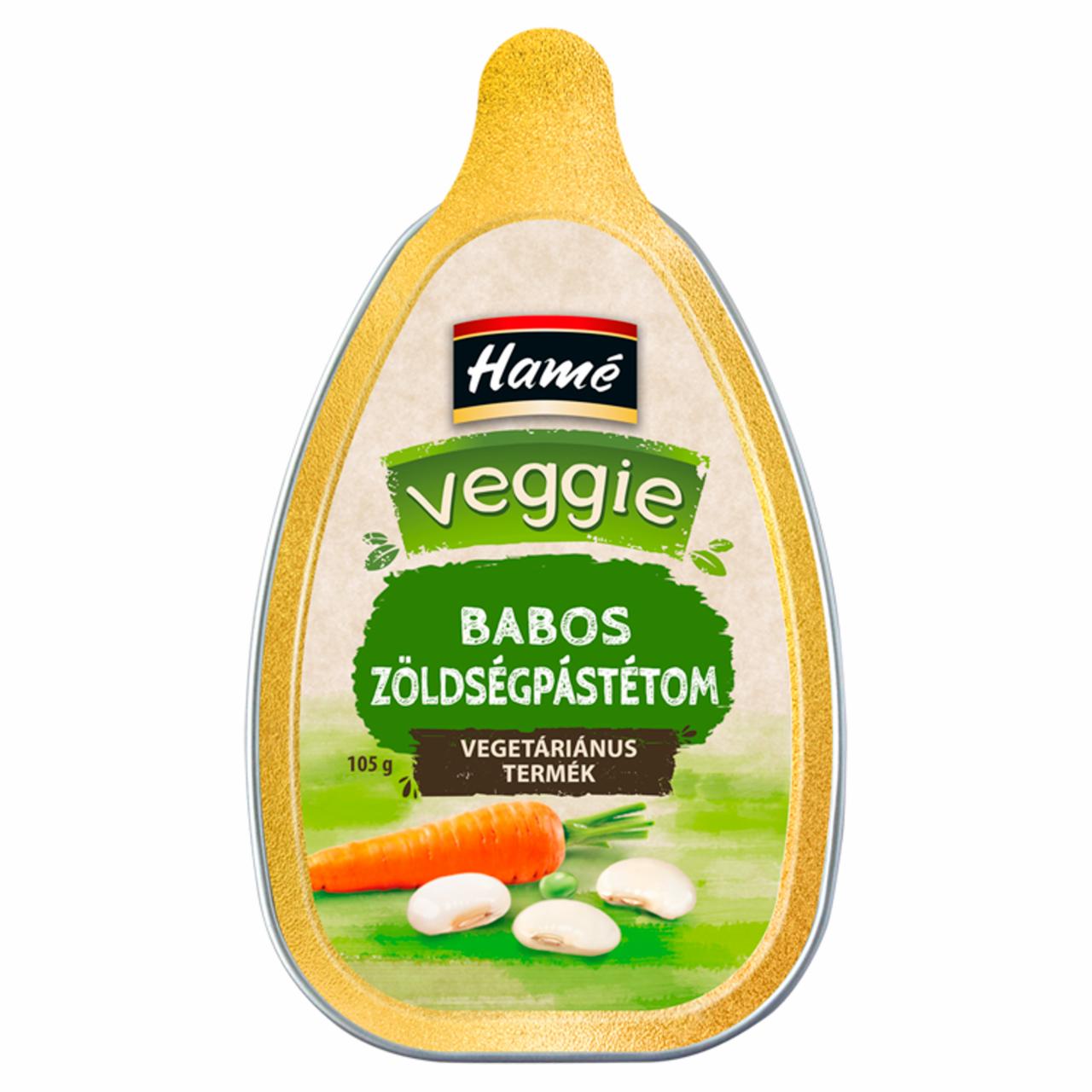 Képek - Hamé Veggie babos zöldségpástétom 105 g