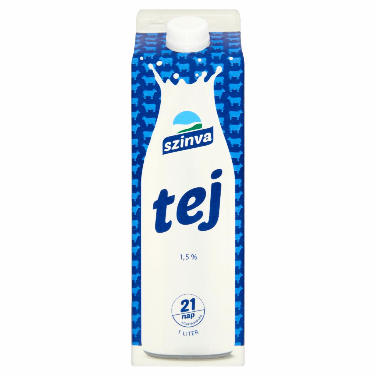 Képek - Szinva ESL zsírszegény tej 1,5% 1 l