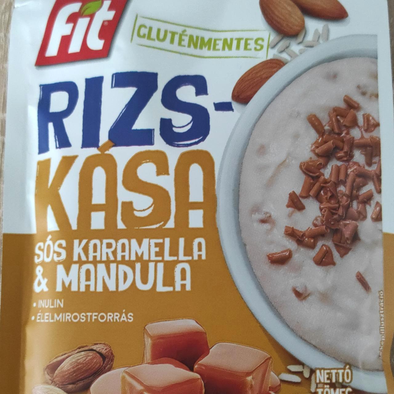 Képek - Rizskása Sós karamell & mandela Fit