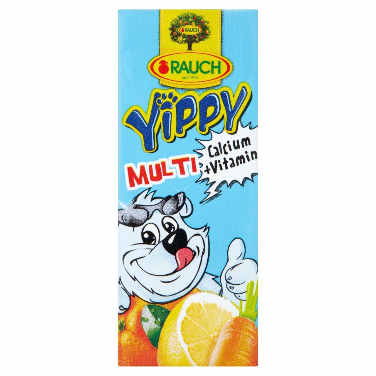 Képek - Rauch Yippy narancs-sárgarépa-citrom vegyes gyümölcs-zöldség ital 9 vitaminnal és kalciummal 0,2 l