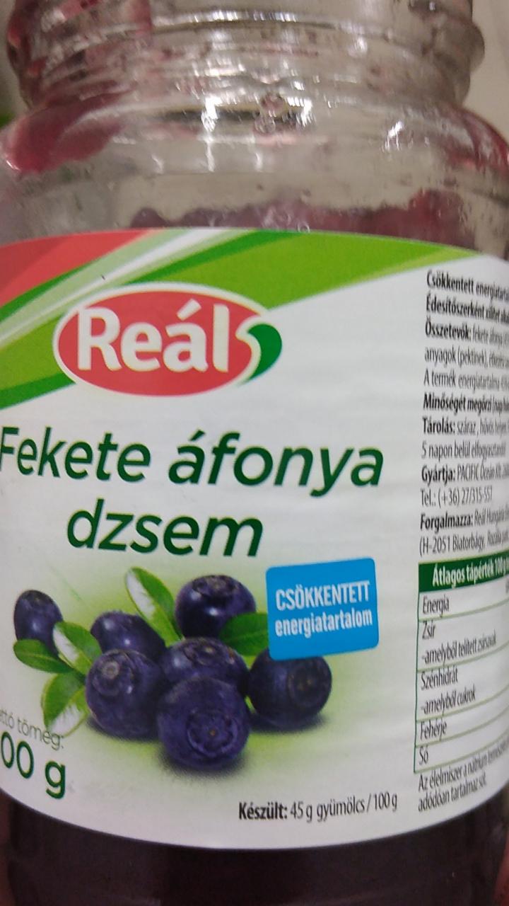 Képek - Dzsemf ekete áfonya Reál