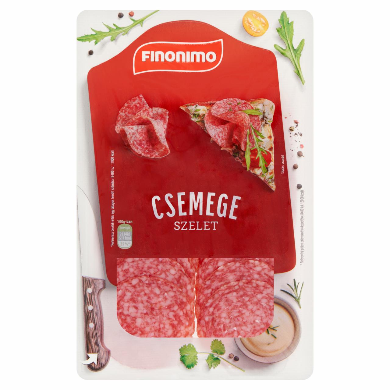 Képek - Finonimo szeletelt csemege szelet 55 g