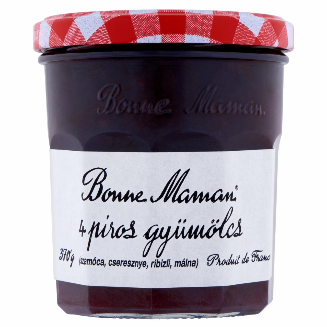 Képek - Bonne Maman 4 piros gyümölcs extra dzsem 370 g