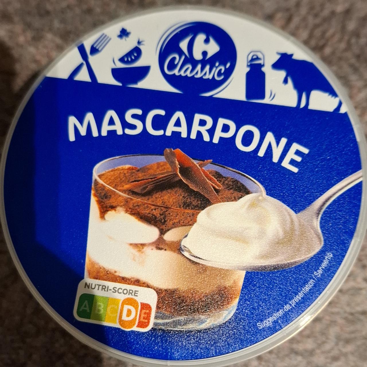 Képek - Mascarpone Carrefour Classic