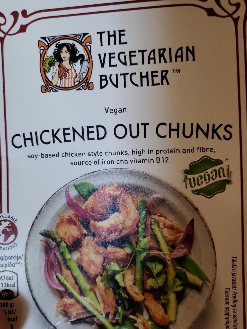 Képek - The Vegetarian Butcher Chickened Out Chunks gyorsfagyasztott, vegán csirkehús-helyettesítő 160 g