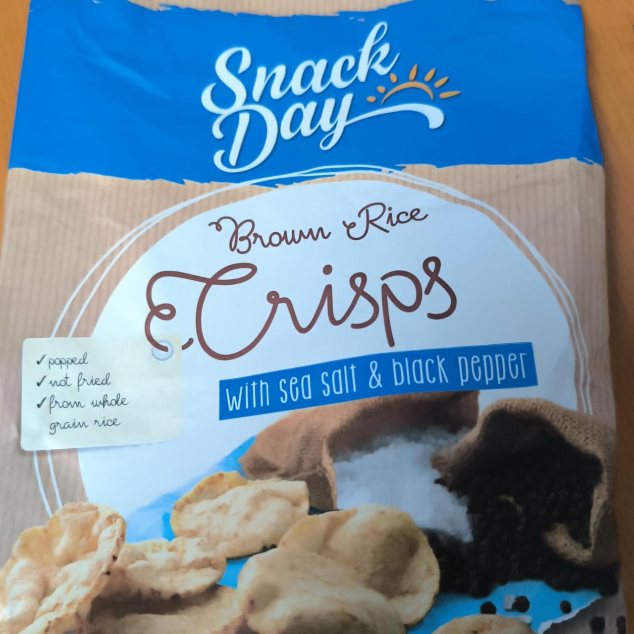 Képek - Brown Rice Crisps with sea salt & black peper Snack Day