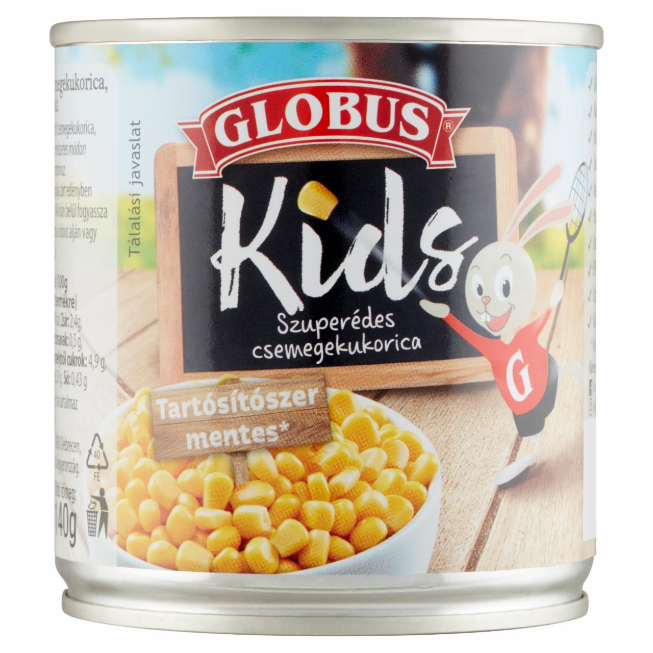 Képek - Globus Kids szuperédes csemegekukorica 150 g