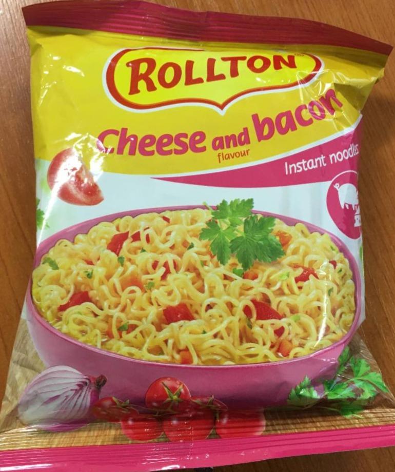 Képek - Rollton instant tésztaleves sajtos-baconos ízesítéssel