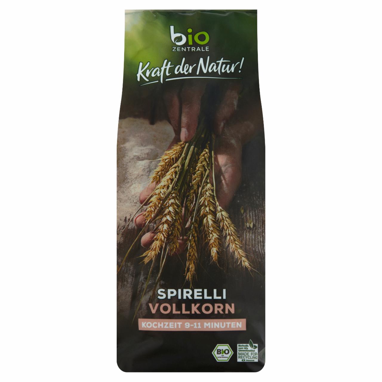 Képek - Bio Zentrale BIO spirelli teljes kiőrlésű durumbúza tészta 500 g