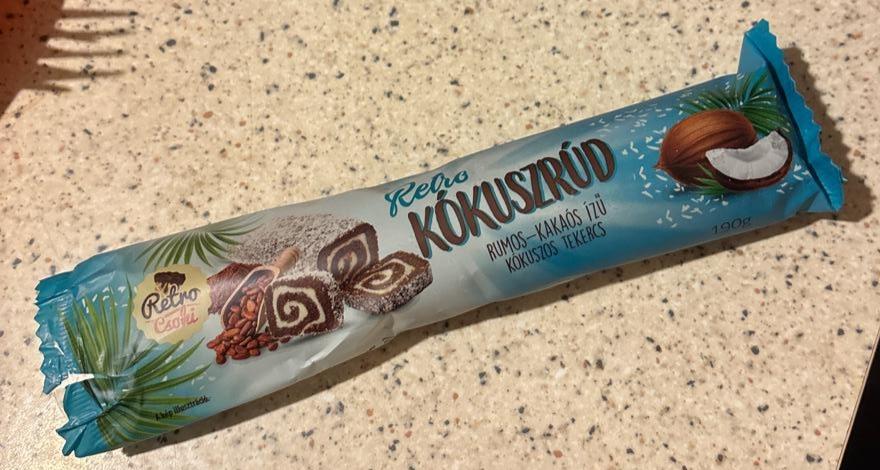 Képek - Kókuszrúd rumos kakaós ízű Retro