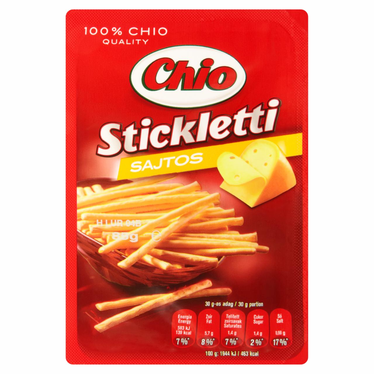 Képek - Chio Stickletti sajtos pálcika 85 g
