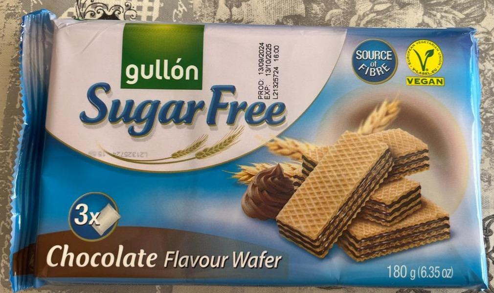 Képek - Sugar free chocolate wafer Gullón