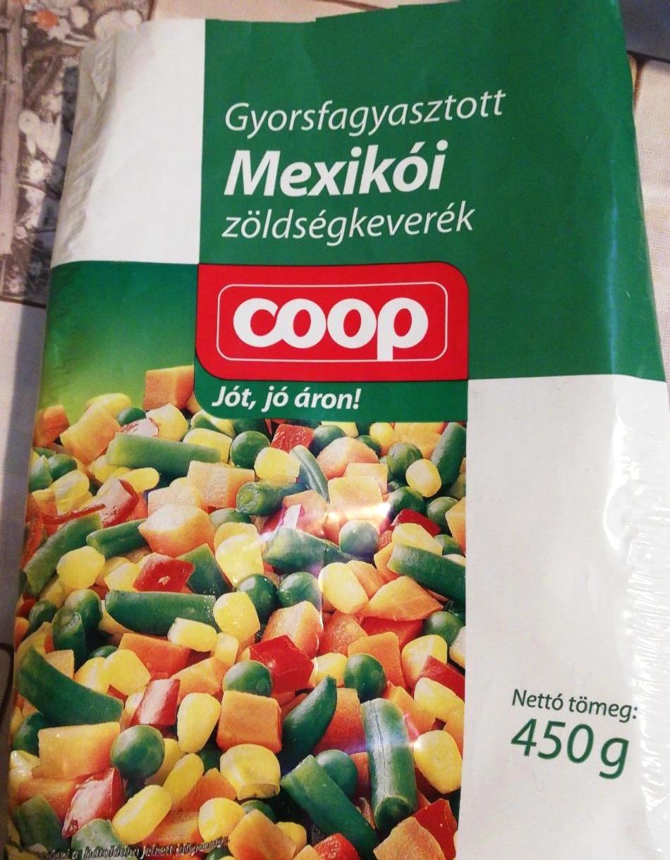 Képek - Gyorsfagyasztott mexikói zöldségkeverék Coop