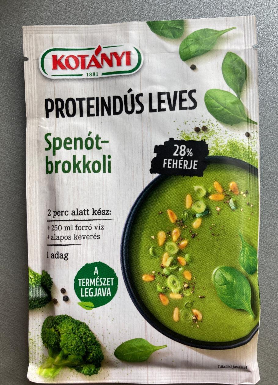 Képek - Proteindús leves Spenót-brokkoli Kotányi