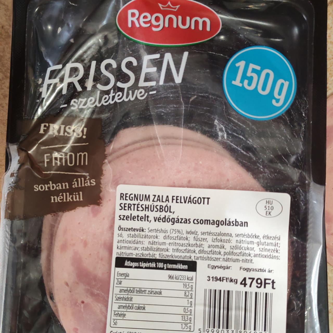 Képek - Regnum Zala felvágott sertéshúsból